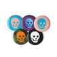 Set of 5 Ghoul Pin Buttons