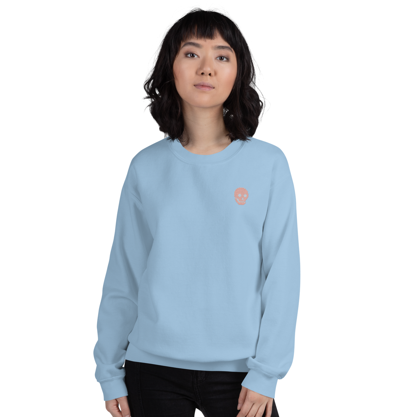Blue and Pink Ghoul Sweatshirt
